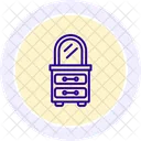 Vanity Furniture Dressing Icon