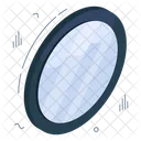 Vanity Mirror Looking Glass Furniture Icon
