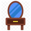 Vanity Mirror Looking Glass Reflector Icon