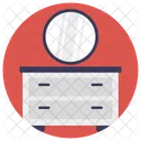 Vanity Table Furniture Icon