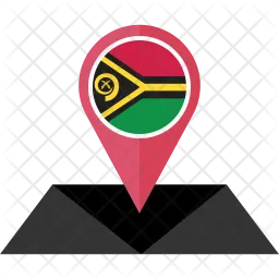 Vanuatu Flag Icône