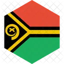 Vanuatu Flagge Welt Symbol