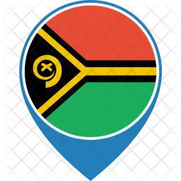 Vanuatu Flag Icône