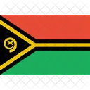 Vanuatu Bandera Mundo Icono