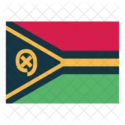 Vanuatu Flag Icon