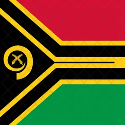 Vanuatu Flag Icon