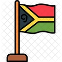 Vanuatu Country Flag Icône