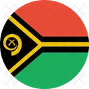Vanuatu Flag World Icon