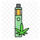 Vape Marijuana Cannabis Icône