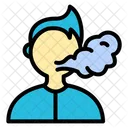 Vape Smoke Electronic Cigarette Smoking Icon