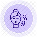 Appareil A Vapeur Pour Le Visage Icône