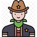 Cowboy Western Moda Ícone