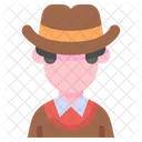 Vaquero Avatar Disfraz Icono