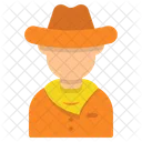 Vaquero Avatar Culturas Icono