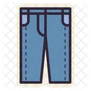 Jeans Pantalones Pantalones Icono