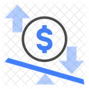 Variable Cost Cost Transaction Icon