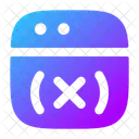 Variable Education Math Icon