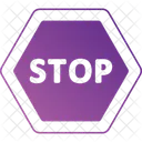 Variante de señal de stop  Icono