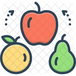Variety of food  Icon