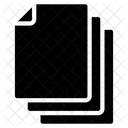 Varios Documentos Notas Arquivos Ícone