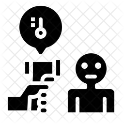 Verificar a temperatura corporal  Ícone