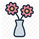 Vase Pot Romantic Icon