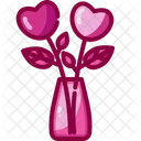 Vase Tree Love Plant Icon
