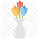 Vase Flower Ceramic Icon