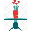 Vase Flower Decoration Icon