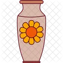 Vase blume  Symbol