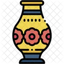 Vase Decoration Art Icon