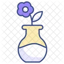 Vase Flower Decoration Icon