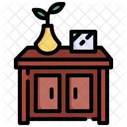 Vase Table  Icon