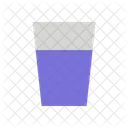 Vaso de agua  Icono