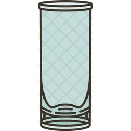 Vaso alto  Icono