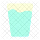 Vaso de agua  Icono