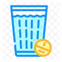 Vaso De Agua Bebida Bebida Icono