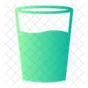 Vaso de agua  Icono