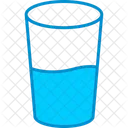 Vaso de agua  Icono