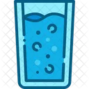 Vaso de agua  Icono