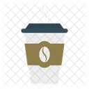 Cafe Vaso De Papel Caliente Icon