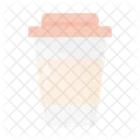 Vaso de cafe  Icono