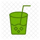 Vaso de jugo  Icono