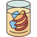 Vaso de jugo  Icono