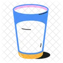 Vaso de leche  Icono