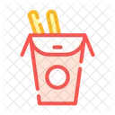 Asiatico Comida Box Icon