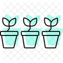 Vasos De Plantas Reutilizaveis Reutilizavel Planta Icon
