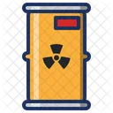 Vat Pollution Radioactive Icon