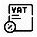 Vat Finance Taxation Icon