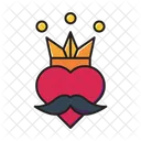 Krone Vatertag Papa Symbol